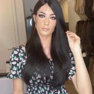 25" italian lace wig